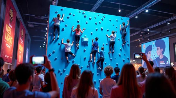 Louer un mur d'escalade mobile pour dynamiser vos événements